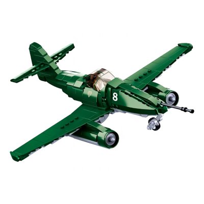 Sluban Battaglia di Budapest M38-B0977 Aereo da caccia Me 262