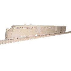 Woodcraft Fa 3D puzzle vonat