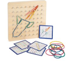 small foot Lesena plošča Geoboard