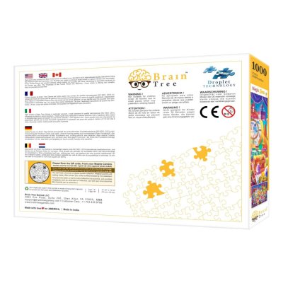 Brain Tree Puzzle Camera Magicianului 1000 piese