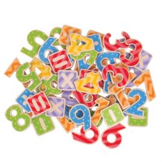 Bigjigs Toys Magnetne barvne številke