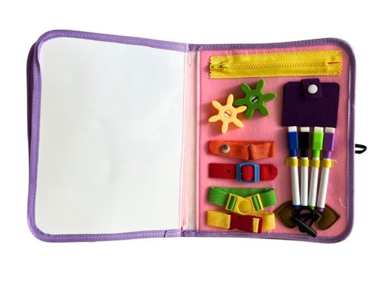 2Kids Toys Senzorična busy knjiga Samorog 2