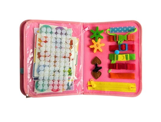 2Kids Toys Senzorična busy knjiga Samorog 3