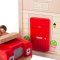 Bigjigs Toys Aufklappbares Puppenhaus mit Zubehör