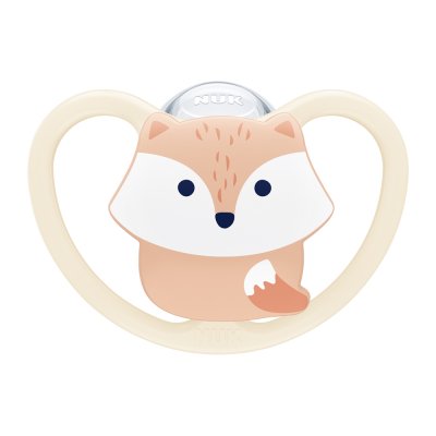 NUK Dudlík Space Fox in Box 0-6m
