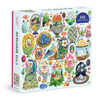 Puzzle Galison Ovos Pintados 500 peças