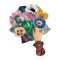 Puzzle sagomato Galison Christian Lacroix Farfalla e Bouquet in set