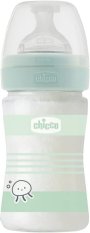 CHICCO Biberon bimbo in vetro Benessere silicone 150 ml uni