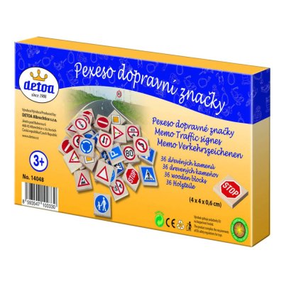 Detoa Pexeso znaki drogowe