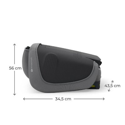 KINDERKRAFT Silla de coche plegable Unity 2 I-Size (100-150 cm) Grey