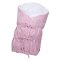 Omlott snörning fast rygg ANGEL - Outlast® - gammalrosa blommor