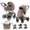 ADAMEX Kombikinderwagen Delta Natura Camel