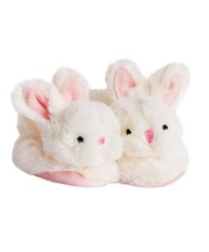 Doudou Conjunto de presente - Conjunto de botinhas com chocalhos coelho rosa 0-6 meses