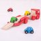 Bigjigs Toys Holz-LKW mit Autos