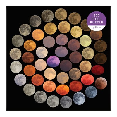 Galison Puzzle Farben des Mondes 500 Teile