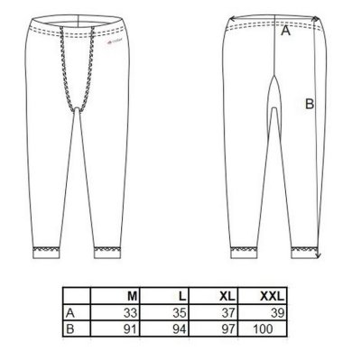 Spodnje hlače moške smyk Outlast® - khaki army