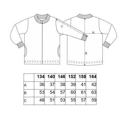 Bluza REFLEX smyk rozpinana Outlast® - czarna