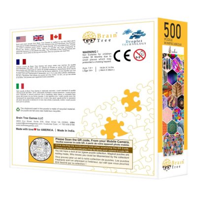 Brain Tree Puzzle Bildfliesen 500 Teile
