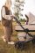 EASYWALKER Kombikinderwagen Jimmey Explore Pearl Taupe AIR + CYBEX Aton B2 i-Size + Base