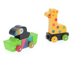 Vilac Train coloré animaux Andy Westfac