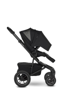 EASYWALKER Kombikinderwagen Jimmey 2in1 Pepper Black LITE AIR + CYBEX Aton B2 i-Size + Basis