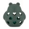 PETITE&MARS Hračka silikonová s chrastítkem Bear Basil Misty Green 0m+