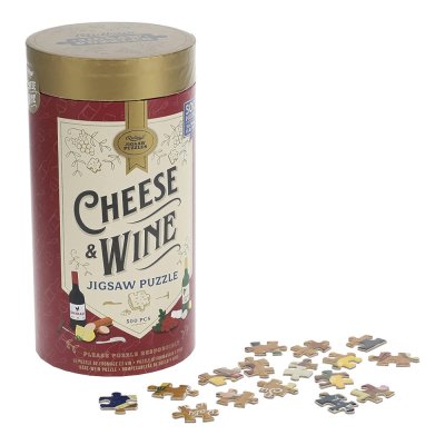 Ridley's Games Puzzle für Käse- und Weinliebhaber, 500 Teile