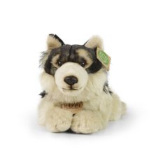 Rappa Loup en peluche couché 35 cm ECO-FRIENDLY