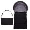 Saco de inverno DE LUXE de 5 pontos Outlast® - preto/cinza