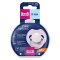 LOVI Smoczek silikonowy dynamiczny Prime 0-6m 1 szt. Lilac