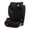 LIONELO Bilbarnstol Hugo i-Size (100-150 cm) Sporty Black Red