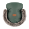 PETITE&MARS Set zimní fusak Arctic 4v1 + rukavice na kočárek Furry Veritable Khaki