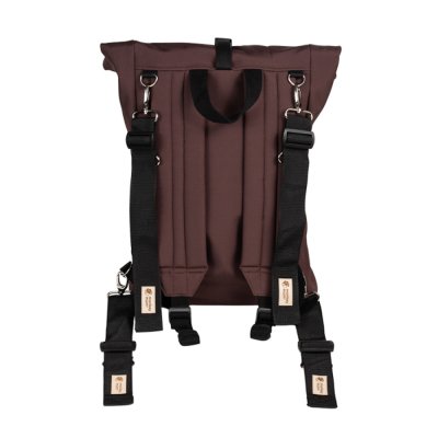 Monkey Mum® Mochila integrada de softshell para portabebés Carrie - Huella de oso