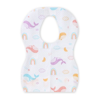 BABYONO Disposable bibs 10 pcs, 6m+