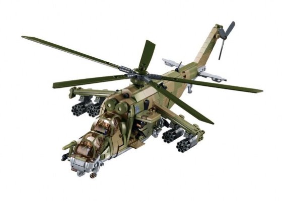 Sluban Hélicoptère de combat MI-24S M38-B1137