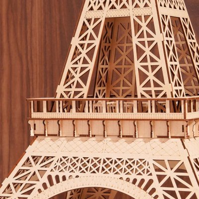 RoboTime 3D puzle de madera Torre Eiffel grande
