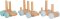 small foot Stapeltrein Hout blauw
