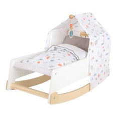 small foot Zibelka za punčke Little Button