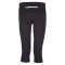 Leggings 3/4 da donna REFLEX sottili Outlast® - nero