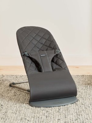 BABYBJÖRN Babywippe Bliss Woven, Anthrazit