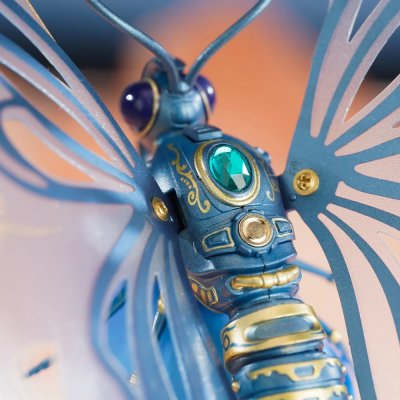 RoboTime 3D mechanische modelbouwset Blauwe vlinder