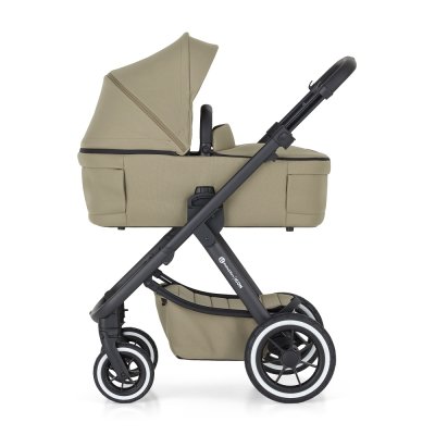 PETITE&MARS SET Kočárek 4v1 ICON Mossy Green XXL AIR + CBX By CYBEX Aton B2 i-Size