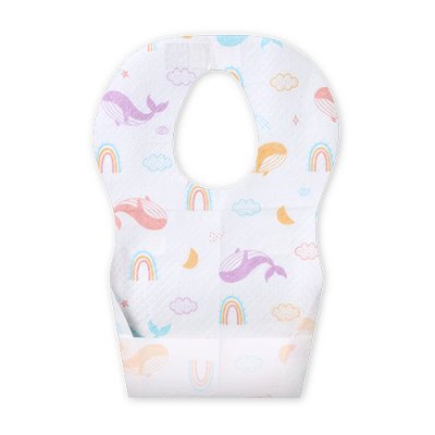 BABYONO Disposable bibs 10 pcs, 6m+