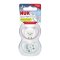 NUK Schnuller Space Night Silikon, V2, 6-18 m 2er-Box - Mädchen