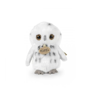 Rappa Plyschuggla vit 18 cm ECO-FRIENDLY