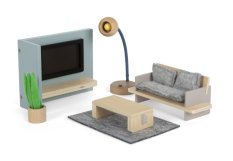 small foot Pohištvo za hiško za lutke Dnevna soba