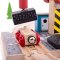 Bigjigs Rail Premogovni dok z žerjavom