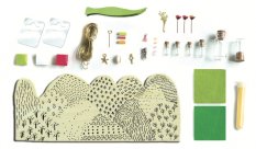 Lovely box - šperky z mini lahviček