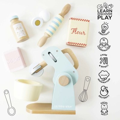 Le Toy Van Kitchen Mixer with Accessories