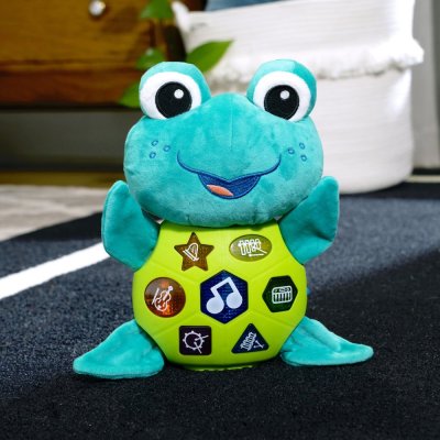 BABY EINSTEIN Neptune's Cuddly Composer™ glazbena interaktivna igračka kornjača 6m+